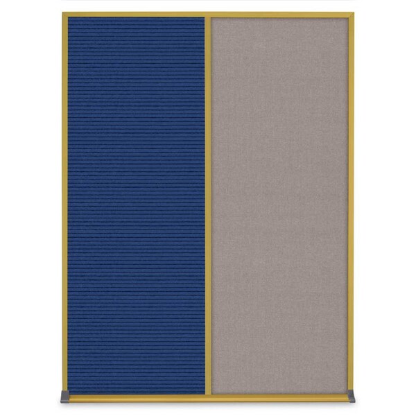 Single Door Radius Corkboard, 24"X36", B